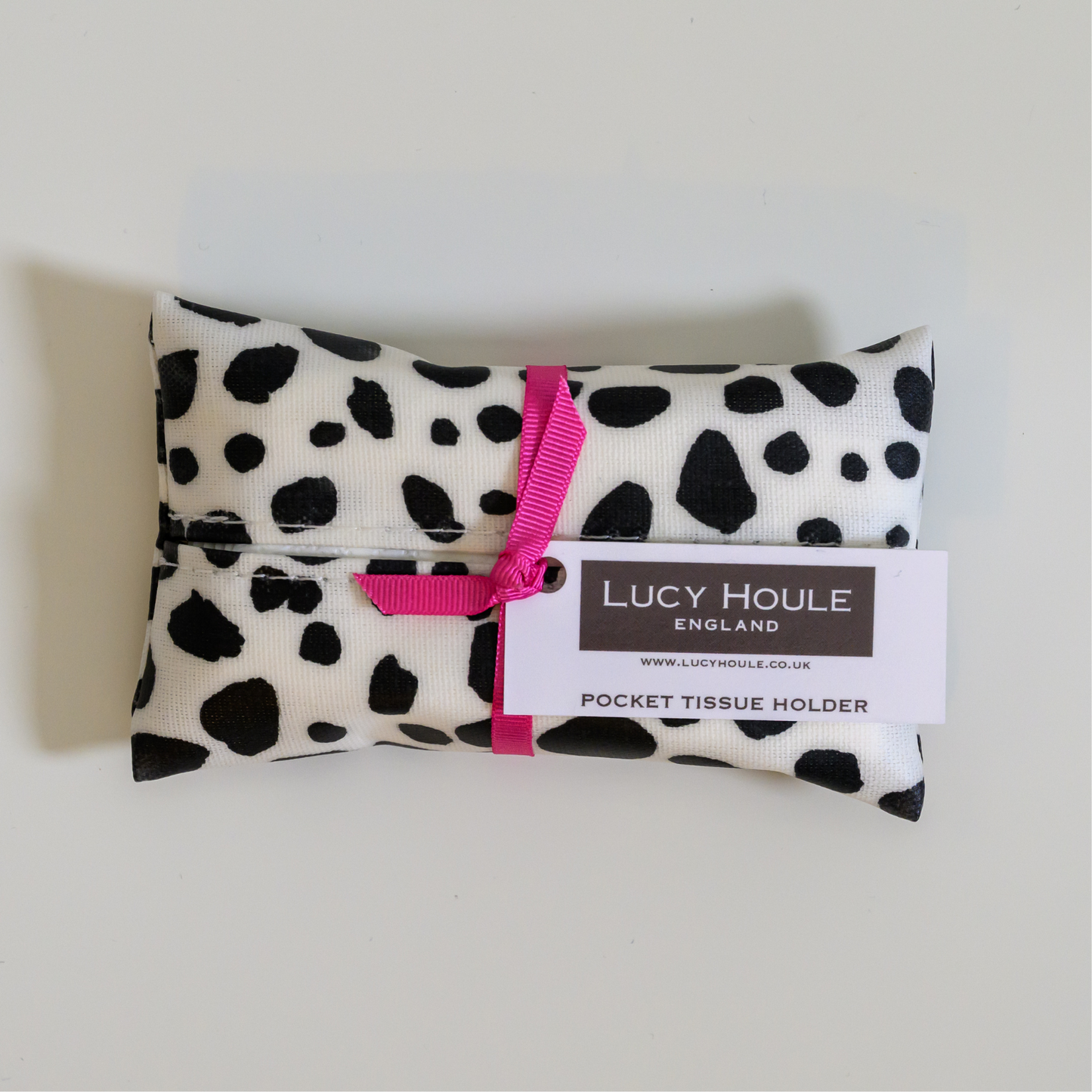Dalmatian Pocket Tissue Holder