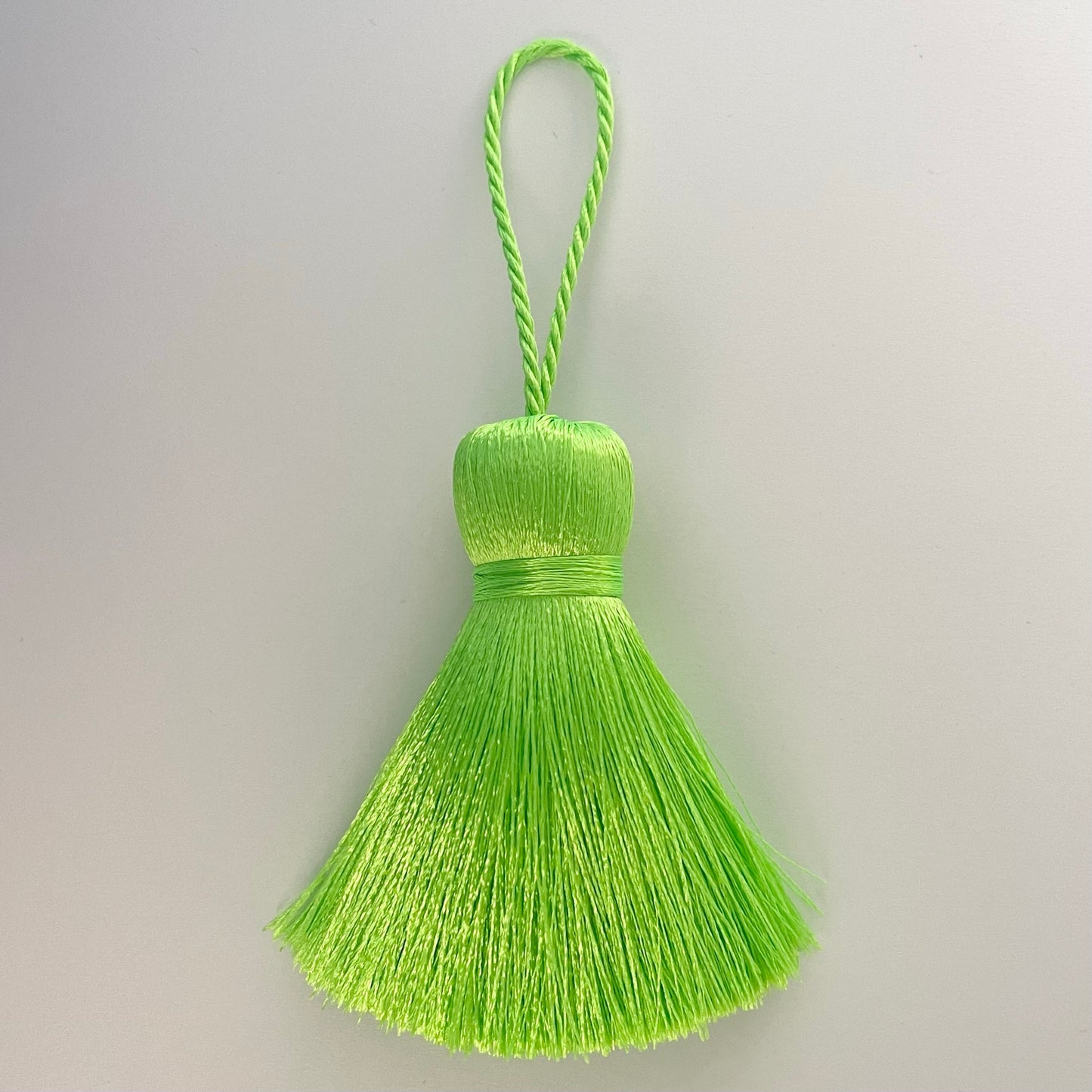 Green Neon Jumbo Tassel