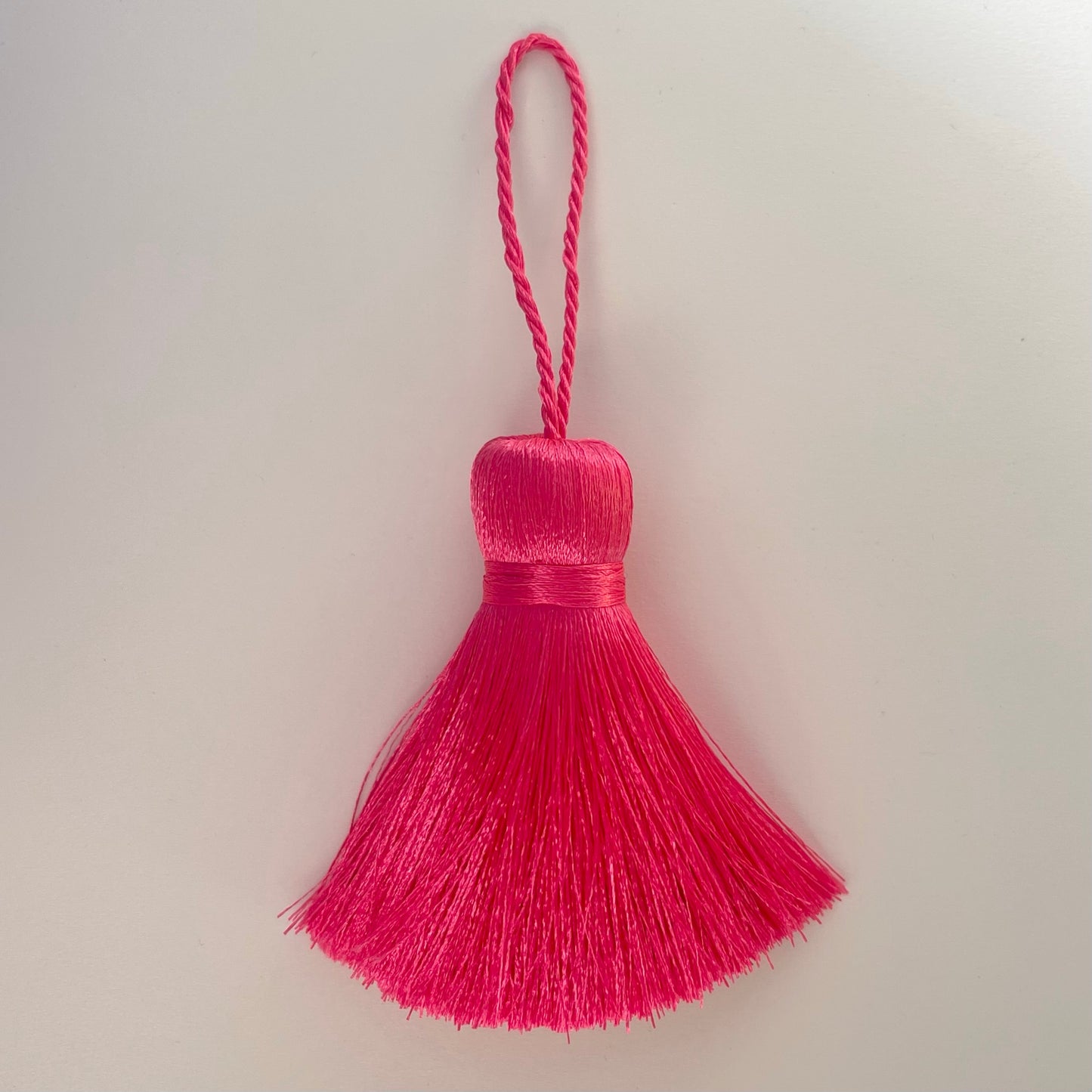 Hot Pink Neon Jumbo Tassel