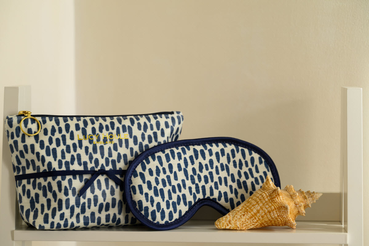 Navy Cobblestone Weekend Away Gift Set