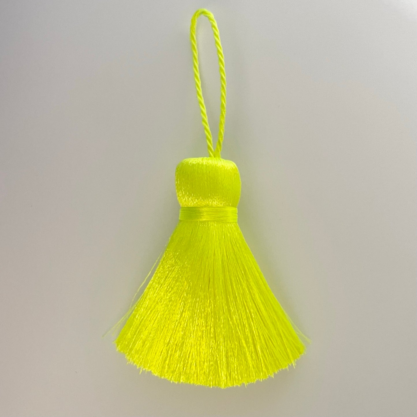 Yellow Neon Jumbo Tassel