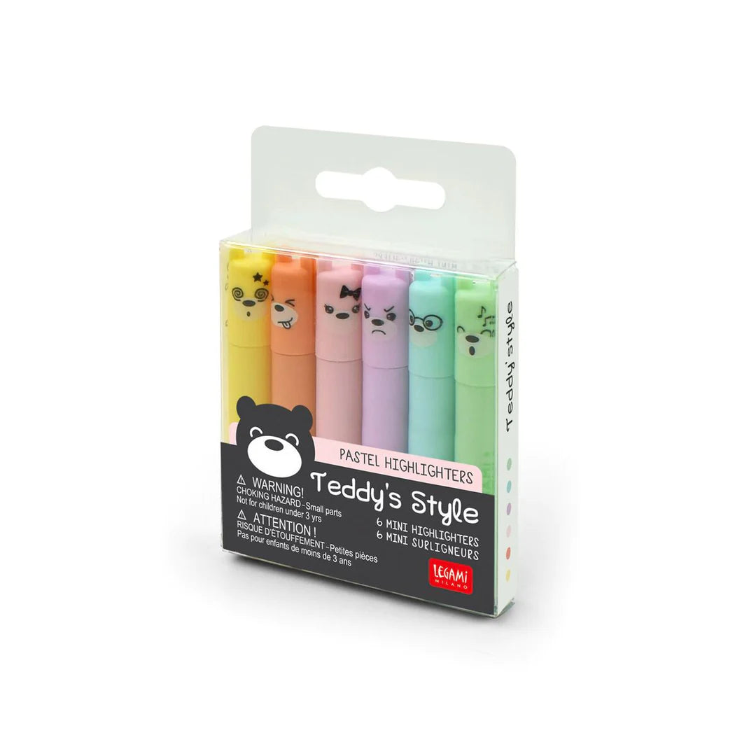 Pastel Teddy Highlighters