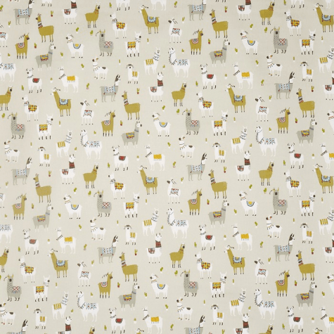 Llama Taupe (Matt) Oilcloth by the metre