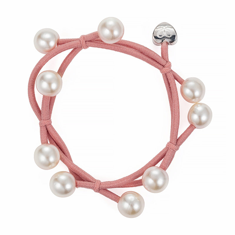 Pink Pearl Hair Bangle