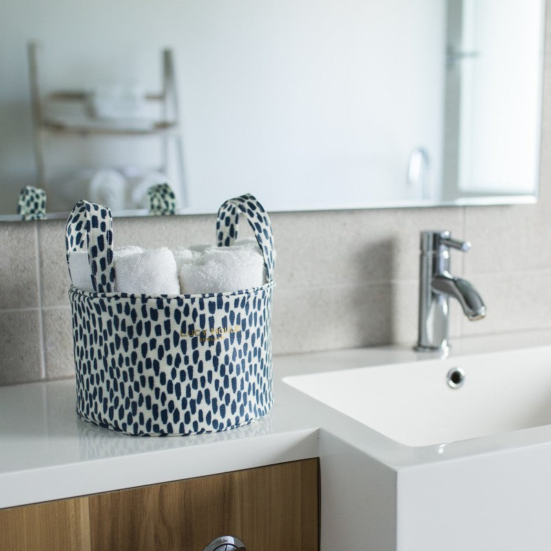 Navy Cobblestone Small Tidy