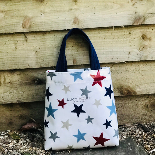 New England Star Blue Tots Tote Bag