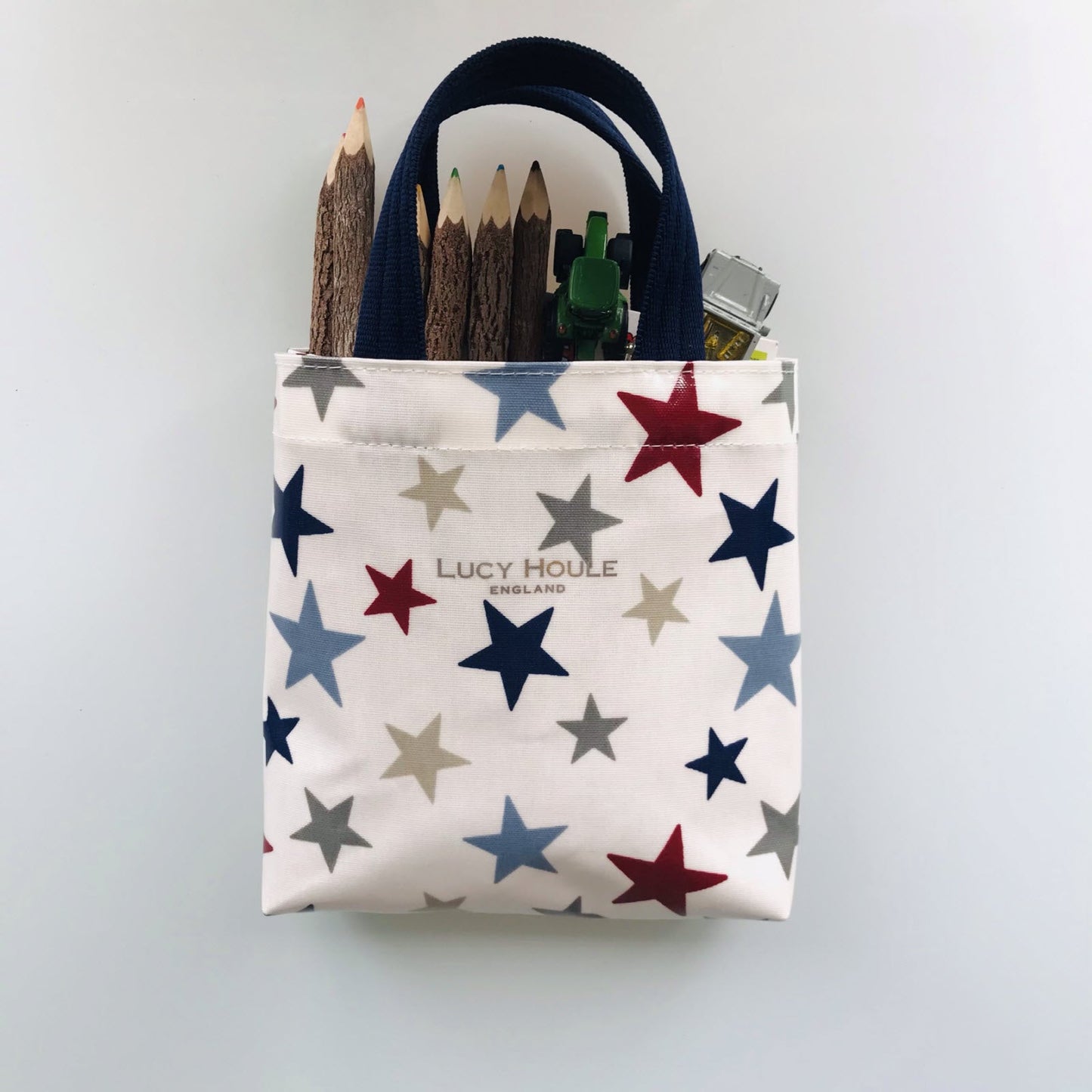New England Star Blue Tots Tote Bag