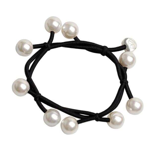 Black Pearl Hair Bangle