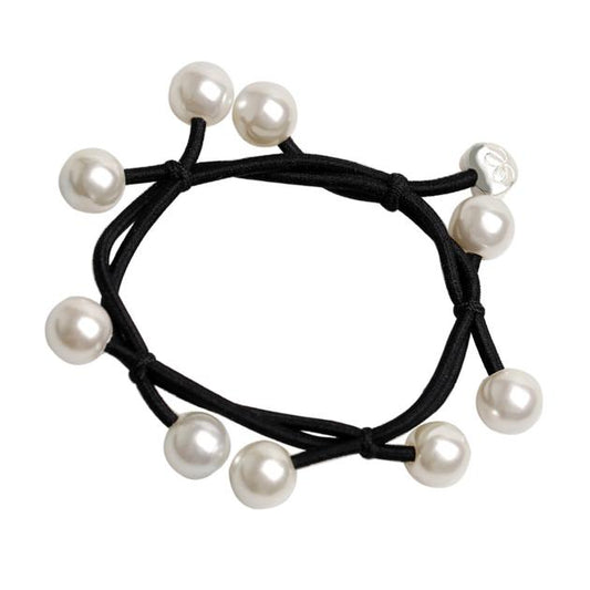Black Pearl Hair Bangle