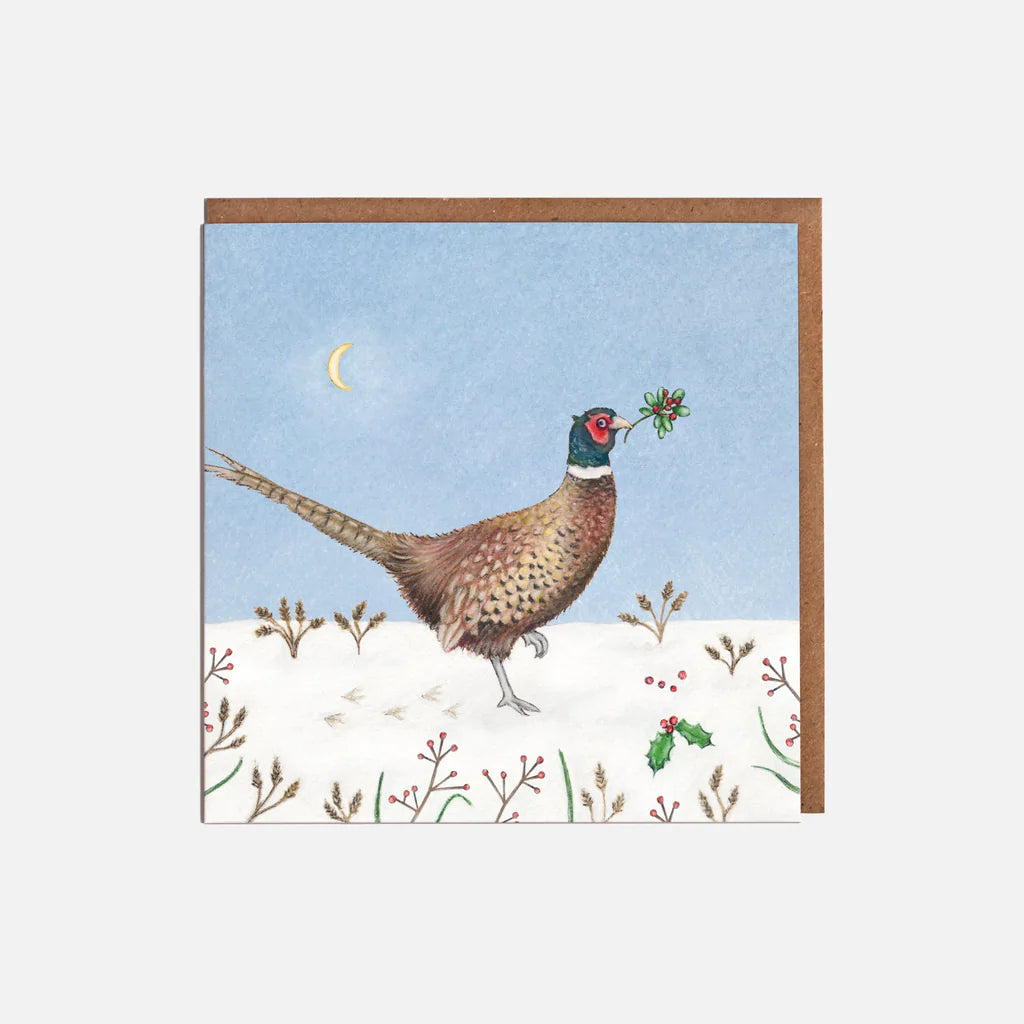 Pheasant Christmas Card