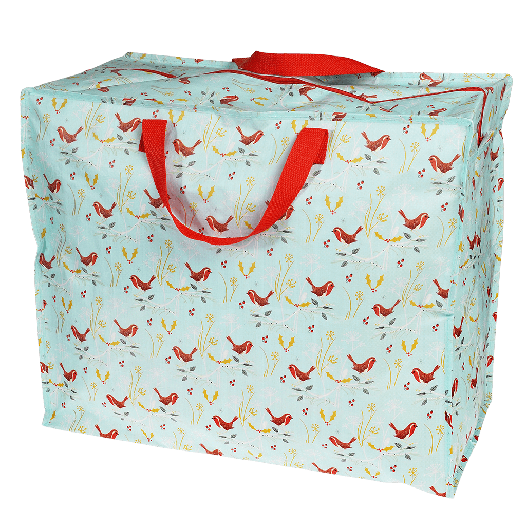 Christmas Robin Giant Storage Bag