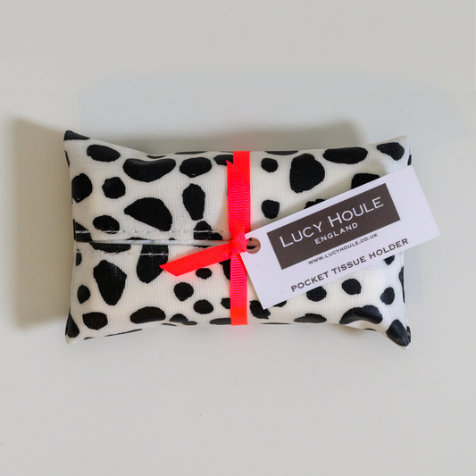 Dalmatian Pocket Tissue Holder