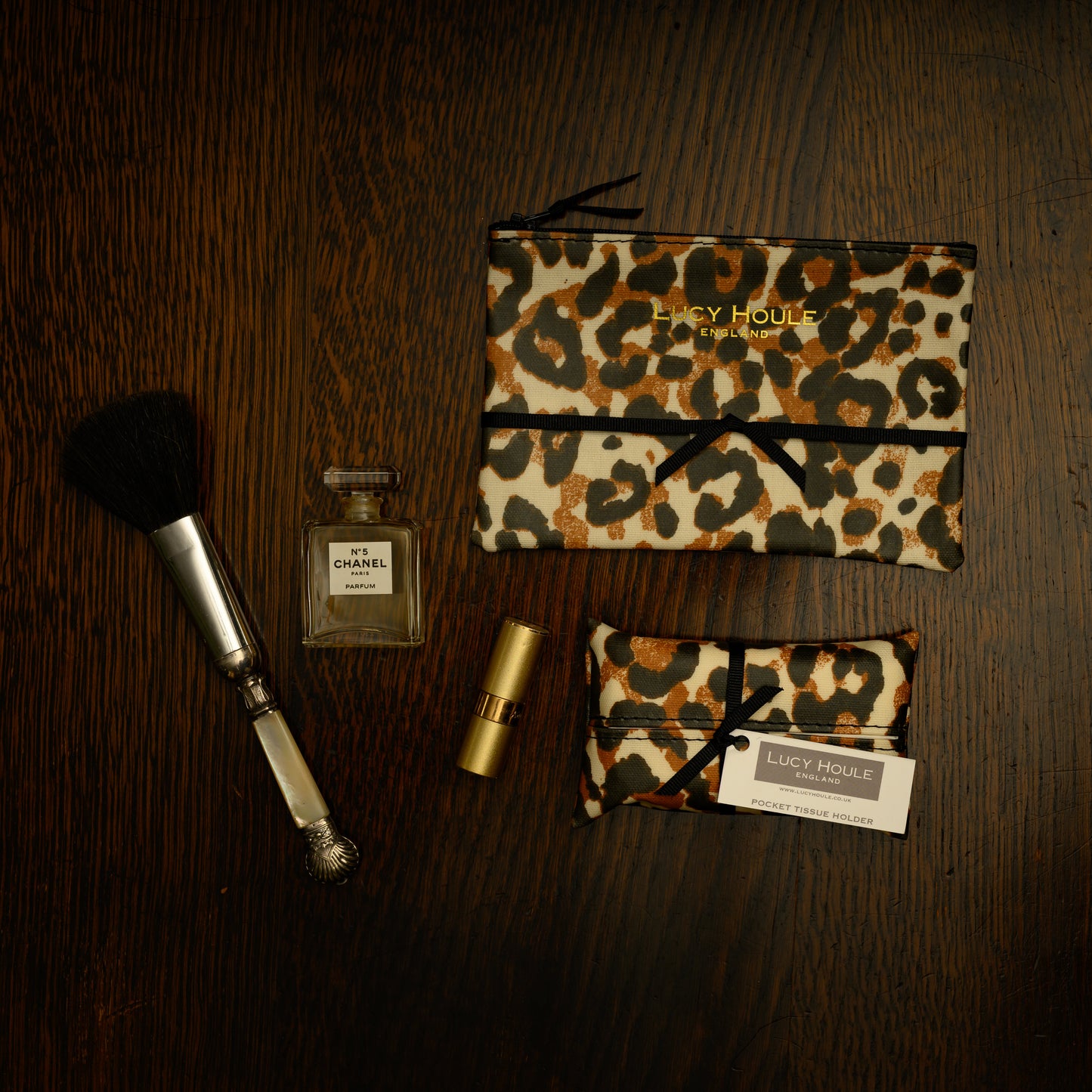 Limited Edition Leopard Print Handbag Set