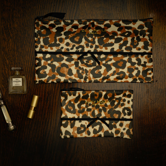 Limited Edition Leopard Print Make-Up Bag