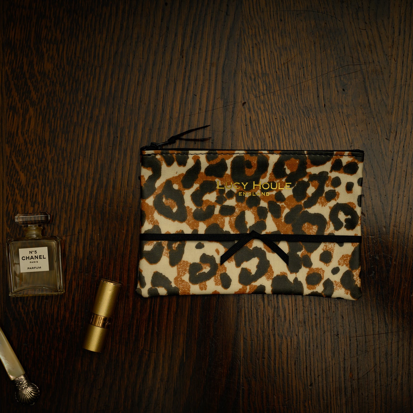 Limited Edition Leopard Print Make-Up Bag