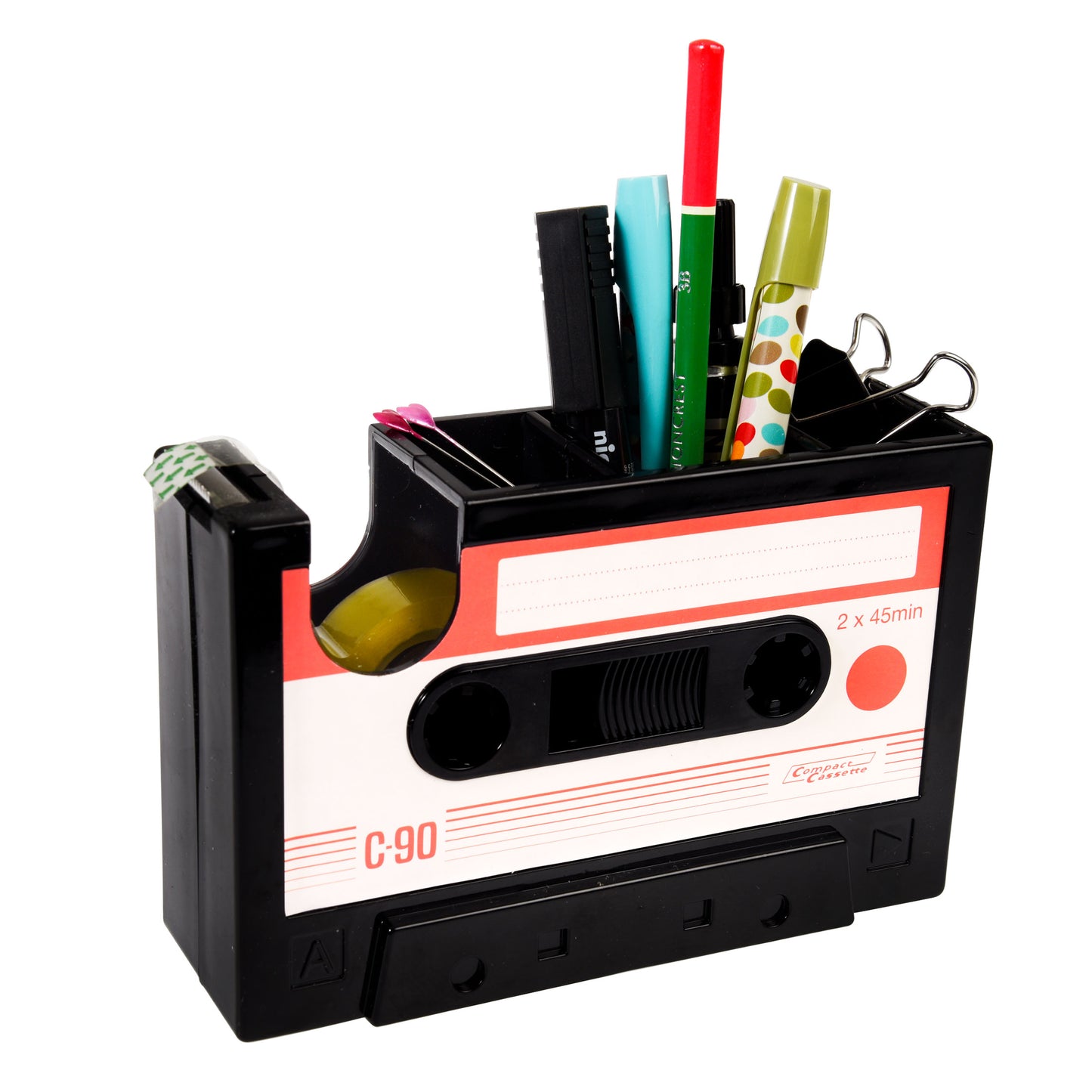 Audio Cassette Desk Tidy
