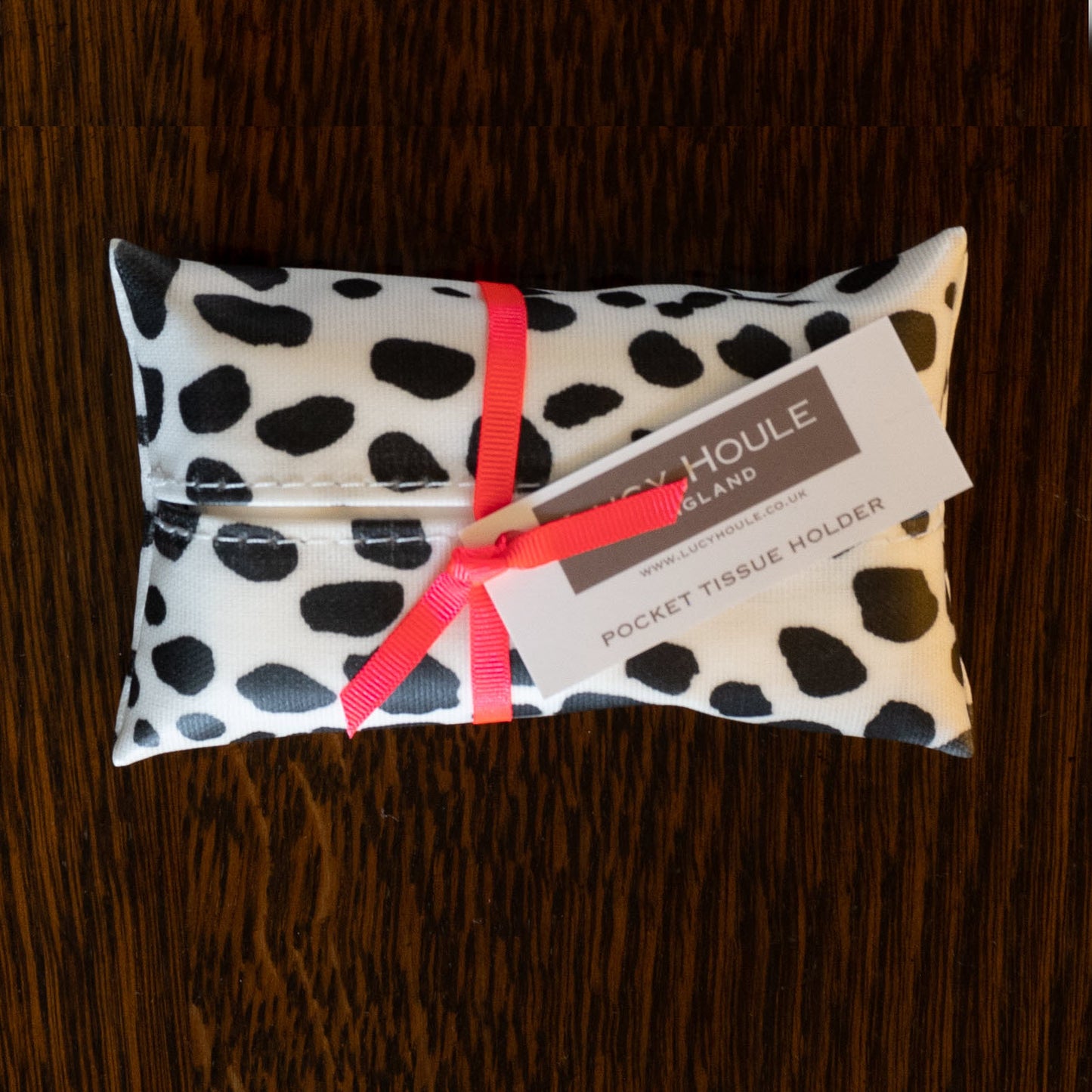 Dalmatian Pocket Tissue Holder