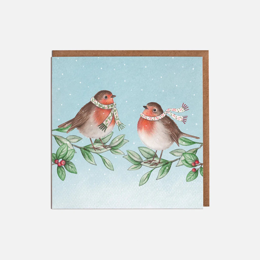 Robin Christmas Card