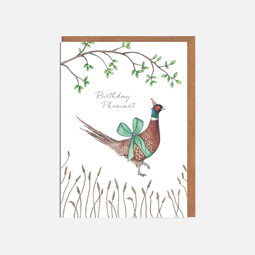 Birthday Pheasant Card